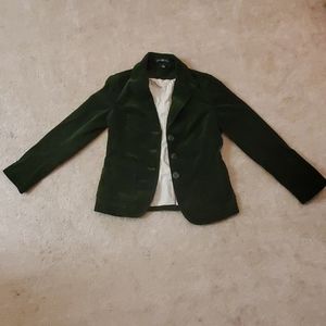 NWOT GAP Forest Green Blazer